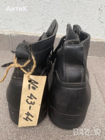 Военни Обувки с Цинтове Цинтари, снимка 4 - Антикварни и старинни предмети - 46382324