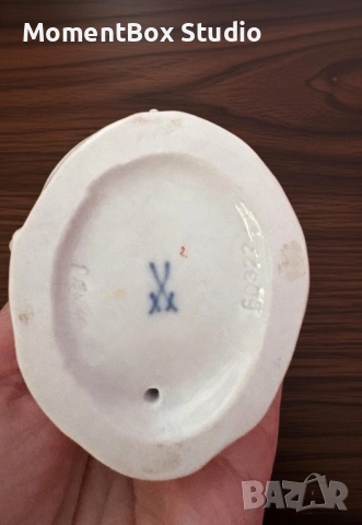 Meissen Майсен порцелан фигура колекционерска, снимка 3 - Колекции - 53632105