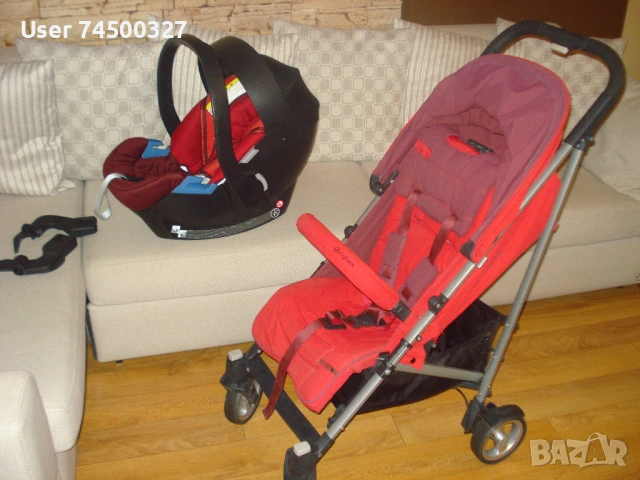Бебешка количка CYBEX Callisto, снимка 5 - Столчета за кола и колело - 37734518
