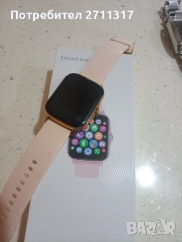 Смарт часовник с блутут , снимка 5 - Смарт часовници - 53251346