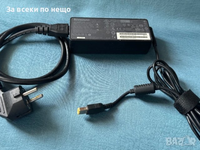 Оригинално зарядно захранване за лаптоп Lenovo 20V 4.5A 90W , ПРАВОЪГЪЛНА БУКСА , зарядно Lenovо, снимка 2 - Кабели и адаптери - 51365923