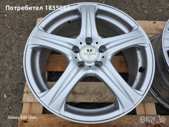 Лети джанти 17ки 5х108 Aversus, снимка 4 - Гуми и джанти - 53235544