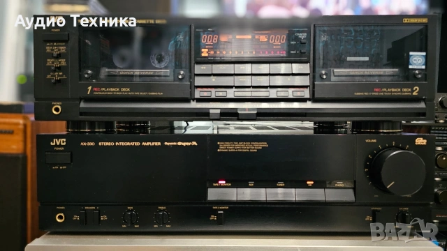 JVC AX-330 и TD-W999 комплект