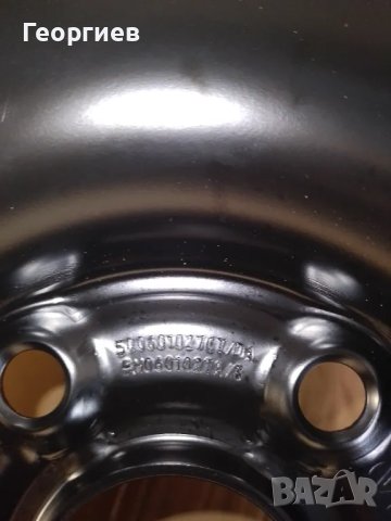 Volkswagen T Rock Ауди А3 резервна гума Патерица 125 70 18 Фолксваген Шкода, снимка 3 - Части - 48306036