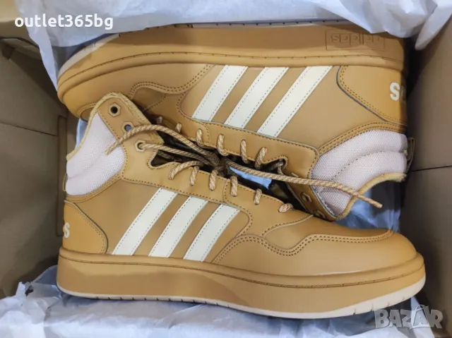 Аdidas - Hoops 3.0 Mid IF2636 Кафяв Оригинал Код 842, снимка 1 - Маратонки - 47230993