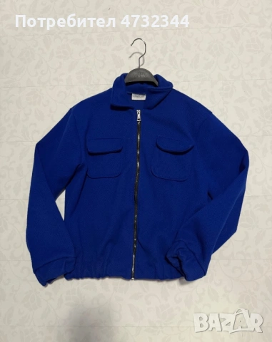 Синя връхна дреха 
