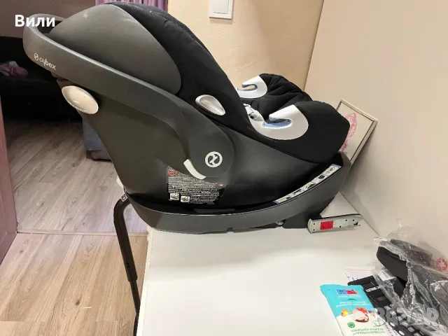 Кошче за кола Cybex Aton Q, снимка 12 - За бебешки колички - 47216754