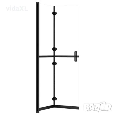 vidaXL Сгъваема стена за душ с прозрачно ESG стъкло, 80x190 см（SKU:151181）, снимка 3 - Други - 49385910