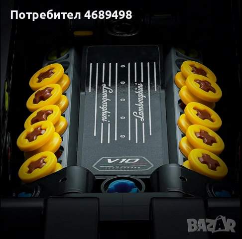 LEGO Technic Lamborghini Huracán Tecnica 42161 – конструктор суперкола – официален LEGO Technic моде, снимка 3 - Конструктори - 53169950