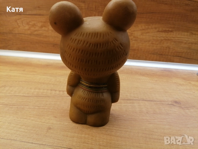 Миша Олимпиадата през 1980 г., снимка 3 - Антикварни и старинни предмети - 52434674