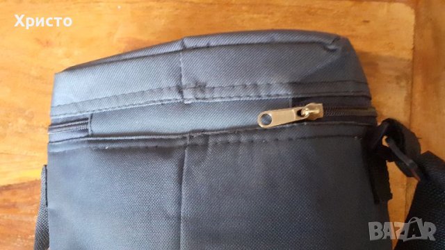 хладилна чанта термо, плътен полиестер 600D, синя, едно отделение, aлуминиев вътрешен слой, снимка 7 - Хладилни чанти - 46135100