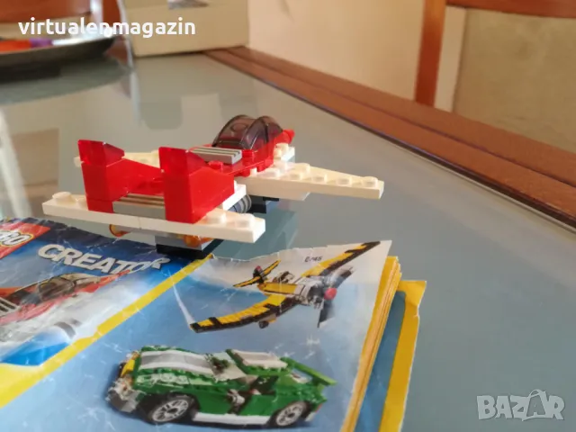 Конструктор Лего - модел LEGO Creator 3 в 1 - 6741 - Mini Jet, снимка 3 - Конструктори - 47913341