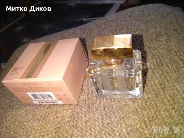 Шише от парфюм заедно с кутията на парфюма Гучи оригинални, снимка 1 - Дамски парфюми - 45222768