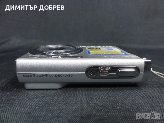 ЦИФРОВ ФОТОАПАРАТ SONY CYBER-SHOT DSC-W80 7.2MP DIGITAL CAMERA, снимка 7 - Фотоапарати - 53725615