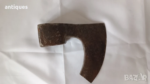 Стара брадва - топор от соц-а - около 2кг, снимка 6 - Антикварни и старинни предмети - 50625887