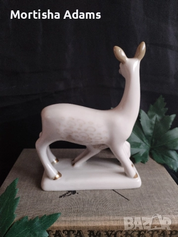 Статуетка "Кошута с еленче"- СССР, снимка 6 - Колекции - 52546687