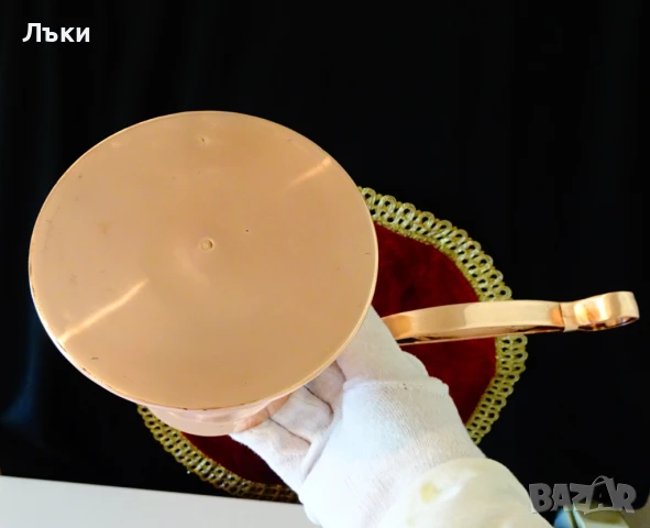 Медно джезве 650 мл.,дълга медна дръжка. , снимка 7 - Антикварни и старинни предмети - 50703473