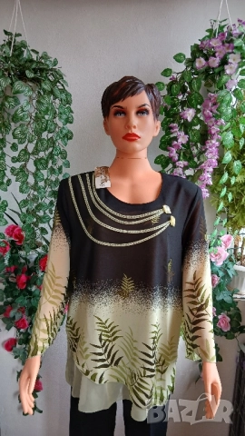 Дамски луксозни блузи с дълги ръкави., снимка 5 - Блузи с дълъг ръкав и пуловери - 51897323