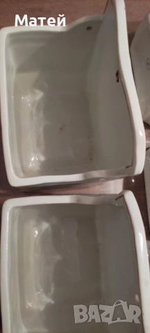 Ретро порцеланови буркани за допълване* сол и брашно* Бг порцелан , снимка 5 - Други - 53088657