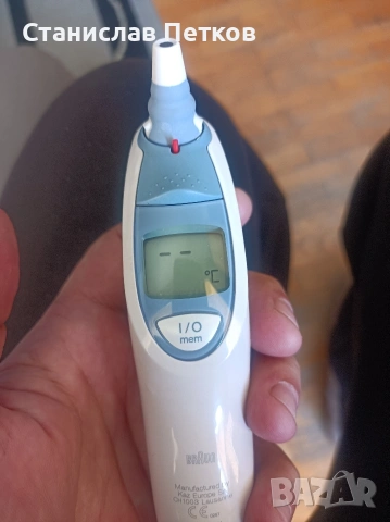 Термометър braun