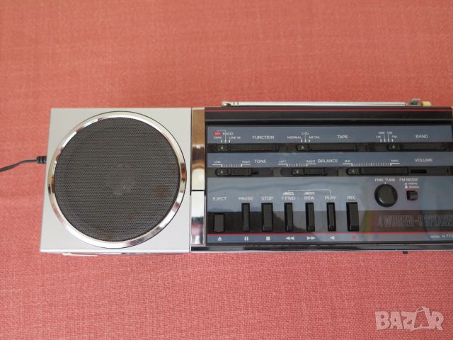 Sanyo Cubic Stereo M-7735 1985 ,Japan, снимка 7 - Радиокасетофони, транзистори - 46306028