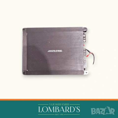 Бас каса и усилвател Alpine, N: 1134746, снимка 3 - Ресийвъри, усилватели, смесителни пултове - 53439619