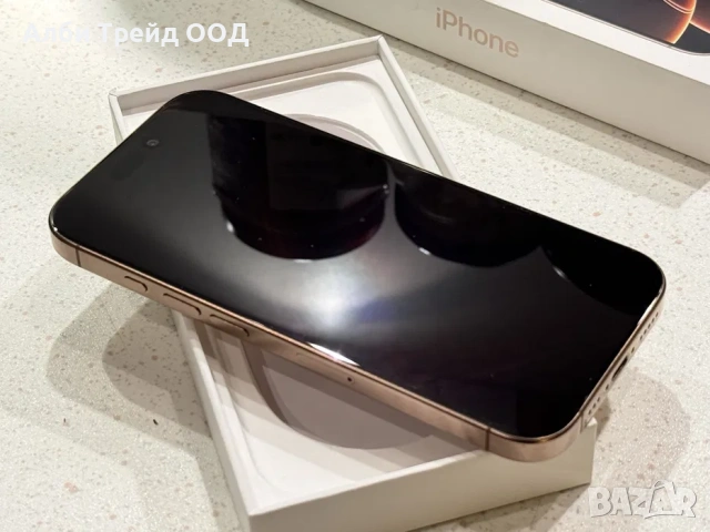 Phone 16 Pro 128GB Desert Titanium – Като НОВ, 92% Батерия. Гаранция!, снимка 3 - Apple iPhone - 53719988