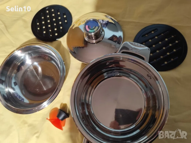 Комплект съдове за готвене ЦЕПТЕР - 350.00 лева, снимка 6 - Съдове за готвене - 52391398