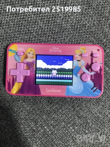 Джобна розова игра /  конзола - Lexibook с 150 игри, снимка 5 - Образователни игри - 54005468