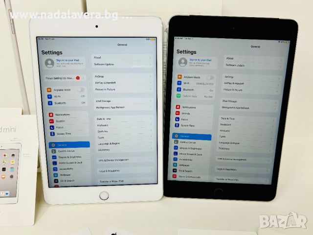 iPad Mini 4 Silver & Black 128 GB Wi-Fi/ Wi-Fi +Cellular 4G  Айпад , снимка 4 - Таблети - 46167629