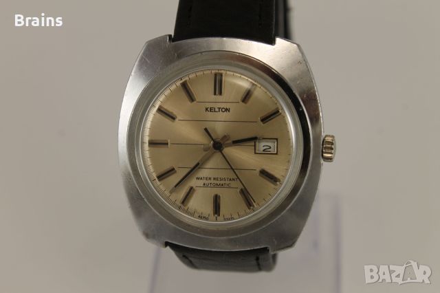 1970's Английски Ръчен Часовник KELTON Automatic, снимка 3 - Антикварни и старинни предмети - 45581206