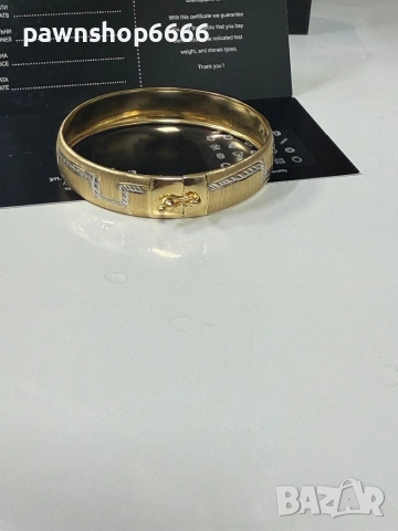 Златна гривна 14 карата - 5,14 грама / Детска златна гривна 14К, снимка 10 - Гривни - 53827438