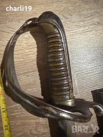 Старинна френска сабя , снимка 2 - Антикварни и старинни предмети - 52641103
