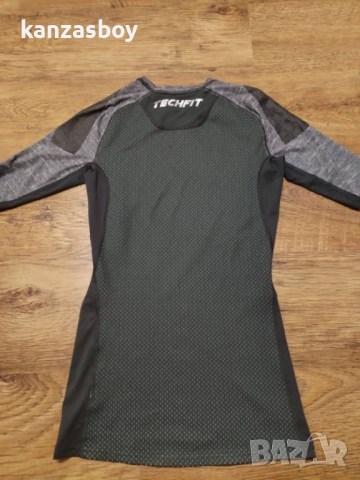 adidas TECHFIT COMPRESSION - страхотна мъжка тениска S КАТО НОВА, снимка 5 - Тениски - 52368034