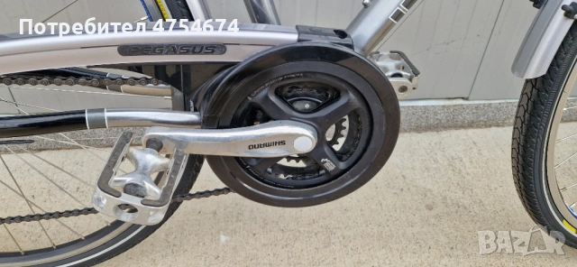 Алуминиев велосипед Pegasus колело 28", снимка 3 - Велосипеди - 53709579