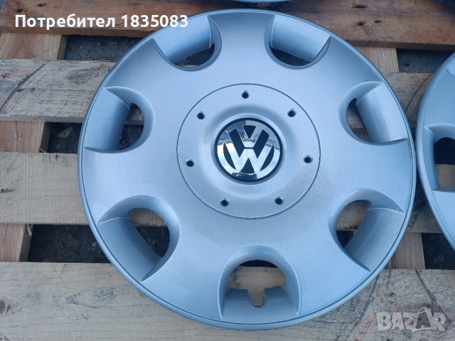 Оригинални тасове VW 16 цола, снимка 3 - Аксесоари и консумативи - 52485682