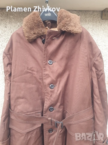 нова мъжка шуба / кафява / , снимка 2 - Якета - 53094582
