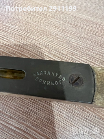 Антикварен нивелир, снимка 3 - Антикварни и старинни предмети - 53843579