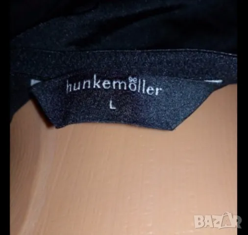 Hunkemoller L- Нощничка с твърди чашки с банел в черно и лилаво , снимка 9 - Бельо - 48122946