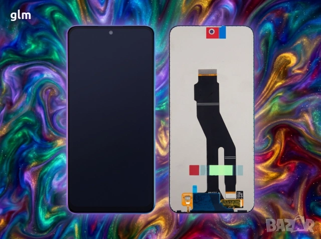 Оригинален LCD Дисплей за Huawei Honor X8A + Тъчскрийн черен