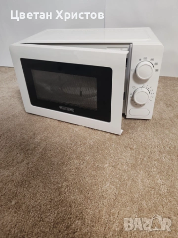 микровълнова Black&Decker 20ЛИТРА, снимка 3 - Микровълнови - 53065406