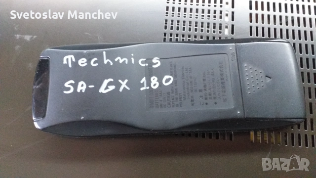 Technics SA - GX 180, снимка 5 - Ресийвъри, усилватели, смесителни пултове - 53237295