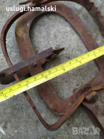 Стар вълчи капан, снимка 4 - Антикварни и старинни предмети - 53062198