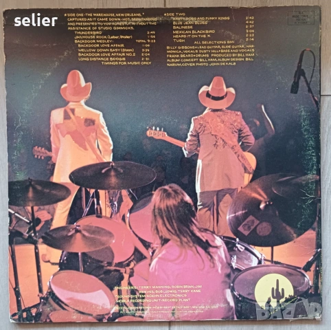 ZZ Top ‎– Fandango! Издание 🇺🇸 USA 1975г Състояние на винила:като звук едната страна е NEAR MINT,д, снимка 2 - Грамофонни плочи - 53660317