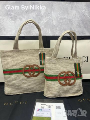Gucci плетени чанти , снимка 4 - Чанти - 45180019