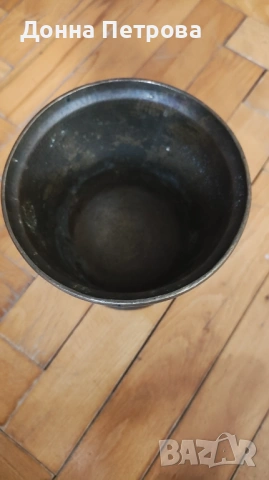 Старо бронзово хаванче, снимка 3 - Антикварни и старинни предмети - 53910454