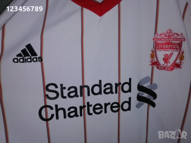 Liverpool Gerrard Adidas 3XL оригинална тениска фланелка екип Ливърпул Джерард , снимка 6 - Тениски - 53663453