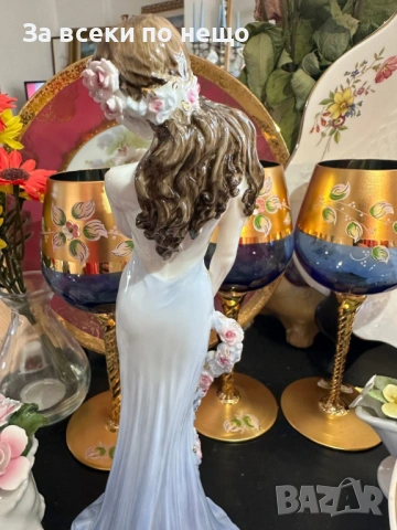 Coalport England 1991 limited edition number 4550/ 9500 “Sapphire” Код P2145, снимка 7 - Колекции - 54162230