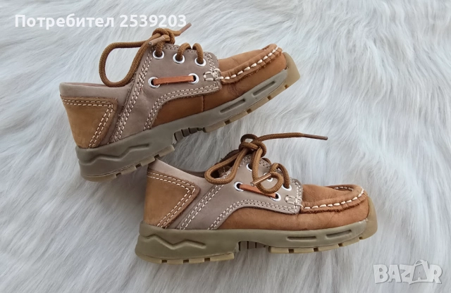 Детски обувки мокасини №25 естествена кожа, снимка 2 - Детски обувки - 51546722