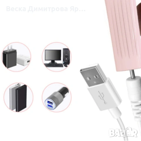 USB портативна пила за нокти - форма на химикал за лесен захват и работа, снимка 8 - Други - 53648839